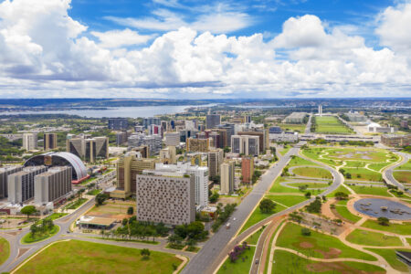 ブラジルの首都ブラジリア