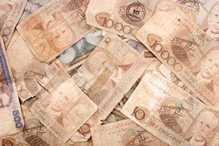 Photo of Retro Brazilian bills